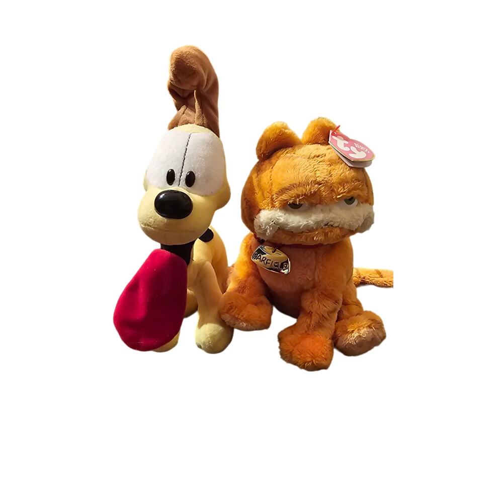Garfield and Odie Ty Beanie Baby Plush